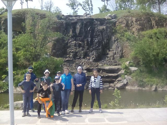 Кампус ДВФУ, водопад, 21.05.2017