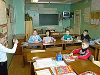 Урок английского языка в школе № 73, Владивосток